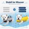 Hundeschwimmweste Größe S, Schwimmweste für kleine Hunde Produktbild-Vorschau 3
