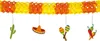 girlande Mexiko Fiesta 4 Meter orange/gelb Produktbild-Vorschau 1