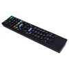 A black remote control is shown against a white background. Produktbild-Vorschau