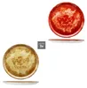 6tlg Set Perfetto Pizzateller Ø31,5cm Rot Gelb Porzellan Produktbild-Vorschau 4