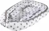 Schardt Kuschelnest 90x50 cm, Big Stars grey Produktbild-Vorschau 1