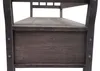 Close-up view of the lower section of a wooden bench or storage unit. Náhľad obrázku produktu