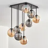 Fossobiubo Deckenlampe aus Metall/Glas in Schwarz Produktbild-Vorschau 8