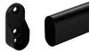SOTECH Schrankstangenlager S oval schwarz – für Produktbild-Vorschau 2