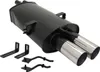 Scarico sportivo Novus per BMW E46 320 / 325 / 330 2x76mm Anteprima dell’immagine prodotto 1