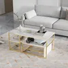 ProximaX lot de 2 tables basses, table d'appoint d'angle, Voir les images du produit 2
