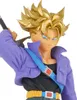 A close-up studio shot of a Dragon Ball Z Trunks action figure. Produktbild-Vorschau