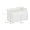 Relaxdays Organizer da borsa, feltro, numerosi scomparti, Anteprima dell’immagine prodotto 4
