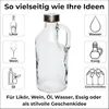 1,1 L Glasflasche Zum Befüllen  Likörflaschen Essig-Öl Produktbild-Vorschau 5