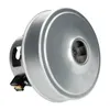A vacuum cleaner motor with a fan inside a metal housing, shown against a white background. Podgląd zdjęcia produktu