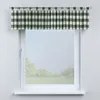 Dekoria Kurzgardine mit Schlaufen, grün-ecru, 130 x 40 cm Produktbild-Vorschau 2