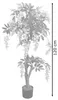 Blauregen Wisteria Glyzinie Kunstpflanze Kunstbaum Produktbild-Vorschau 6