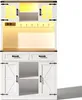 OKWISH Buffet avec Éclairage LED et Prise Électrique, 2 Voir les images du produit 8