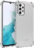 A clear, professional shot of a transparent phone case on a white background, showcasing a Samsung smartphone inside. Produktbild-Vorschau