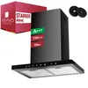 LEVIVO A+++ Dunstabzugshaube 60cm Umluft & Abluft mit 750 Produktbild-Vorschau 1