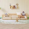 Montessori Bodenbett 90x200 cm Kinderbett aus Massivholz Produktbild-Vorschau 3