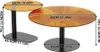 WISFOR 2er Set Couchtisch, Satztisch aus Holz und Glas, Produktbild-Vorschau 8