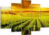 Bild auf Leinwand - Leinwandbild - Land Weingut Pflanzung - Produktbild-Vorschau 1