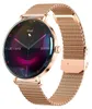 A rose gold smartwatch with a mesh band is displayed against a white background. Podgląd zdjęcia produktu