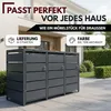 Cassonetto Albatros a 3 scomparti | fino a 240 litri | Anteprima dell’immagine prodotto 7