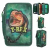 Depesche 3 komorowy piórnik z łańcuszkiem Dino World Podgląd zdjęcia produktu 8