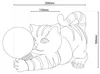 LED Solar-/Outdoorleuchte "KATZE" L: 25cm, Lampe für den Produktbild-Vorschau 6