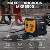 Construction site with workers and a generator. Produktbild-Vorschau