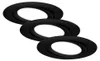 3 x Briloner LED Einbauleuchten Schwarz rund Ø10,6cm IP23 Produktbild-Vorschau 1