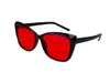SLEEP-3W elegante Damen-Blaulichtschutzbrille - rot Produktbild-Vorschau 2