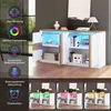 Merax Hochglanz Sideboard mit RGB LED Beleuchtung und 4 Produktbild-Vorschau 17