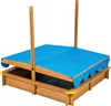 Sandkasten Emilia 120 x 120 x 120 cm Produktbild-Vorschau 4