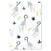 MuchoWow® Mauspad Mousepad Affe - Banane - Muster 40x60 cm Produktbild-Vorschau 1