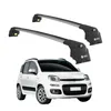 TURTLE DACHTRÄGER AIR-2 , Silber FIAT PANDA 319 2012 - 2024 Produktbild-Vorschau 1