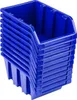 Set 10 x Stapelboxen NP4 blau Lagerboxen Sortierboxen Produktbild-Vorschau 1