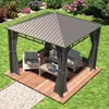 Zahradní altán 3x3 m - Hardtop ocelová střecha - vč. 4 Náhled obrázku produktu 5