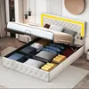INONEFT Boxspringbett 140x200cm mit Lattenrost und Produktbild-Vorschau 3