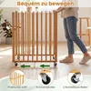COSTWAY Opbergrek voor canvas, bamboe, droogrek, Productafbeelding-voorbeeld 6