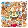 Bunte Capybara-Aufkleber, 50er-Set, zum Basteln für Kinder Produktbild-Vorschau 2