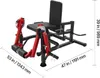 VEVOR Beinstrecker und Curl-Maschine, sitzende Produktbild-Vorschau 8