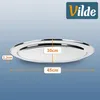 Vilde | Servierplatte Edelstahl Oval - 45x30 cm - Produktbild-Vorschau 4
