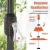 Doppelsonnenschirm mit Ständer, großer Terrassenschirm mit Produktbild-Vorschau 3