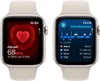 Two Apple Watches are shown side-by-side, displaying different health and sleep tracking features on their screens. Náhľad obrázku produktu