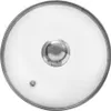 Orion | Glasdeckel - mit Edelstahlring - Ø 22 cm - 200°C Produktbild-Vorschau 4