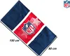 NFL Velour Badetuch 80 x 150 cm rot/blau Baumwolle Handtuch Produktbild-Vorschau 5