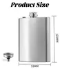 Edelstahl-Flachmann-Set, 237 ml, auslaufsicher, Produktbild-Vorschau 4