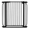 A black metal baby gate is shown against a white background. Anteprima dell’immagine prodotto
