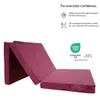 Materac składany 190 x 90 x 8 cm - 1224 Fioletowy Podgląd zdjęcia produktu 4
