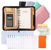 Budget Planner Deutsch, Kunstleder A6 Budget Binder mit Produktbild-Vorschau 1