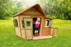 AXI Crooked Lisa Playhouse Brown/green, na zemi stojaci Náhľad obrázku produktu 5