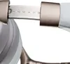 A close-up view of the adjustable headband mechanism of a pair of headphones. Produktbild-Vorschau